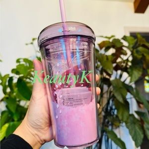 Starbucks Sakura cherry blossom dome 16 oz grande nwt cold cup